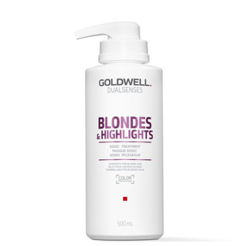 Goldwell Dualsenses Blondes & Highlights Anti-Yellow 60sec Treatment 500ml - 