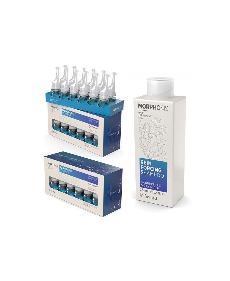 Framesi Morphosis Reinforcing Kit Activator 24 fiale x 7ml + Shampoo 250ml