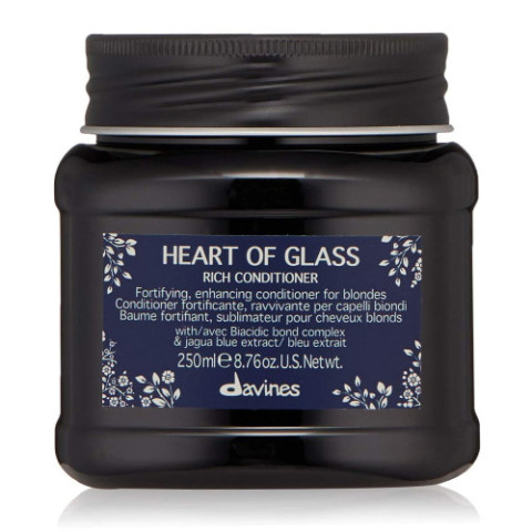 Davines Heart Of Glass Rich Conditioner specifico per capelli biondi 250 ml - 