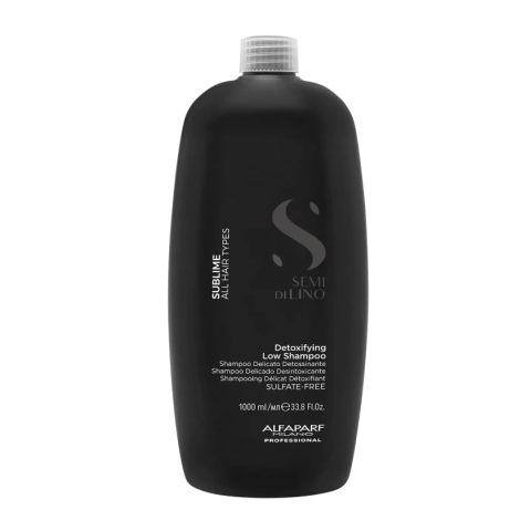 Alfaparf Semi di Lino Sublime Detoxifying Low Shampoo 1000 ml - 